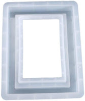 SSEE - Molde de silicona para marcos de fotos y marcos de fotos (resina epoxi UV), transparente - Arteztik
