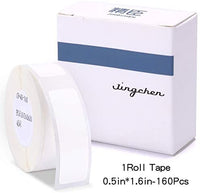 Label Maker Tape NIIMBOT D11 0.55 "1.18" papel de impresión de etiquetas adaptado estándar laminada oficina etiquetado reemplazo para máquina de etiquetas portátil D11 impermeable a prueba de desgarros 1 rollo 210 piezas (transparente) - Arteztik
