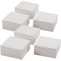 Tosnail juego de mini paneles de lona de 3 pulgadas x 3 pulgadas - pack de 12 unidades - Arteztik
