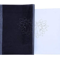 100 hojas de papel de carbono negro para transferencia de madera, papel, lienzo y otras superficies de arte. - Arteztik
