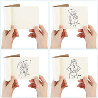 HelloCreate - Cuaderno de bocetos en blanco con tapa de papel kraft, 80 hojas para animación y creación de dibujos animados, Papel, 18k, 1unidad - Arteztik
