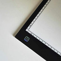 A4 – 0.157 in Portátil LED caja de luz Tracer, ajustable almohadilla de luz para la localización, para DIY 5D Diamond Painting, tabla de copia para artistas dibujo - Arteztik