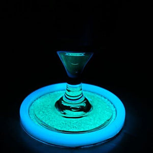 Aqua brilla en la oscuridad), Pigmento en polvo (4 oz, de 45 – 60 micras) - Arteztik
