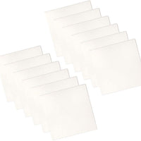 Lienzo estirado de 7.9 x 7.9 in – Lienzo enmarcado en blanco para pintar – Paquete de 12 – Lienzo de arte triple imprimado para niños, adultos, estudiantes y profesionales - Arteztik