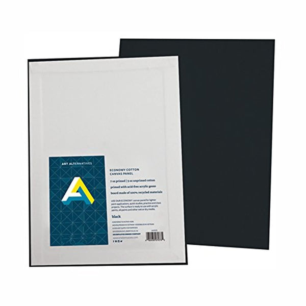 AA Super Value lona Panel Negro 8 x 10 Pk/6 - Arteztik