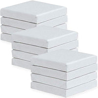 STARVAST - Paneles de lienzo para pintar (6 x 6 pulgadas, 12 unidades, algodón, tamaño pequeño, para artistas, estudiantes y niños, pequeños proyectos de aceites acrílicos) - Arteztik
