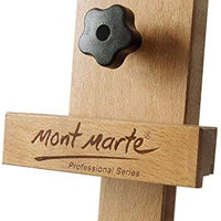 Mont Marte Signature Box - Caballete para suelo (madera de haya, 17.1 x 17.3 x 59.1 in) - Arteztik
