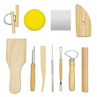 Pottery Tools - Juego de herramientas para esculpir arcilla (11 piezas) - Arteztik
