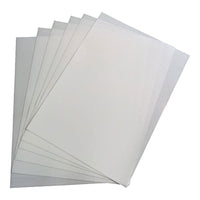 100 hojas A4 de papel de papel de transferencia de calor de sublimación para tazas Platos Azulejos de impresión 8.3 x 11.7" - Arteztik