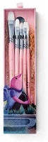 HIMI—Gouache/Watercolor Juego de 5 pinceles para pintura acrílica de acuarela para rostro y cuerpo Gouache, bonito regalo para aficionados, niños y adultos (amarillo, pincel de acuarela) - Arteztik
