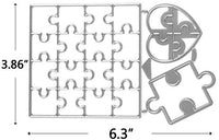 Plantillas de corte de metal para plantillas de troquelado, herramienta de grabación en relieve para álbumes de papel, tarjetas, álbumes de recortes, manualidades, troqueles grabados (estrellas) - Arteztik
