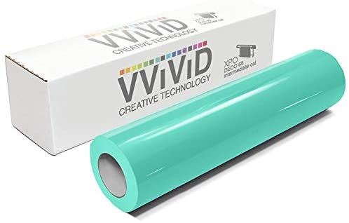 VViViD - Vinilo adhesivo permanente para manualidades, diseño de crickut, silueta y cameo (300 pies x 11.8 pulgadas, rollo principal) - Arteztik