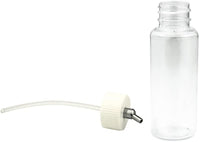 10 x aerógrafo 80 cc plástico tarros de botellas tapas para doble acción aerógrafo sifón alimentación cepillo de aire - Arteztik

