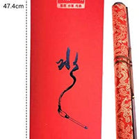 DelieKee - Juego de 2 piezas de papel de agua reutilizable con 1 cepillo de bambú y 1 envoltorio de bolígrafos, caligrafía china práctica para principiantes que escriben gruesos con desplazamiento (4 artículos) - Arteztik