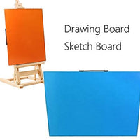 Tablero de dibujo para artistas, panel de pintura artística 4K, 18.0 x 24.0 in (naranja) - Arteztik