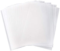 MyLifeUNIT - Papel de trazado translúcido, 100 hojas, 7.9 x 11.0 in, color blanco - Arteztik
