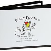 Polly Plastics - Cuentas de plástico moldeables (10 oz) y kit de pellets de color | Azul, Negro, Blanco, Rojo, Amarillo, Oro, Plata | Hacer modelos 3D, herramientas, reparación del hogar y piezas de cosplay - Arteztik
