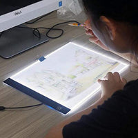 Caja de luz LED A4 Tracer con alimentación USB, ultradelgada y ajustable, para pintura de diamante 5D DIY, 1 pieza - Arteztik
