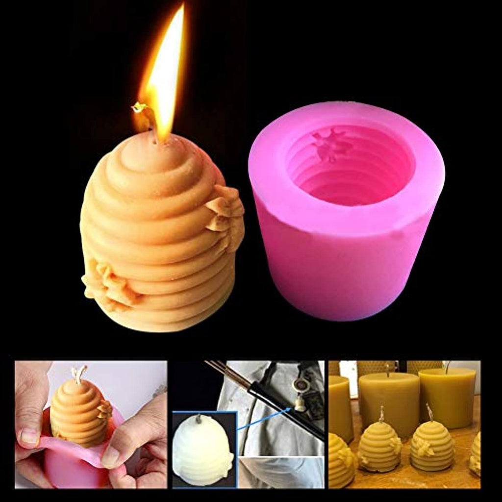Molde De Silicona Con * De Luna Y Sol Para Hacer Velas, Jabones, Resina * - Suministros De Manualidades - Moldes De Cera - Material De Silicon