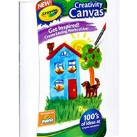 Crayola - Juego de lienzos de pintura, 2 unidades, color blanco - Arteztik