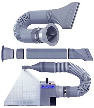 Kit de extensión de manguera de escape para Hobby aerógrafo spray Booth – Manguera se extiende hasta 5,6 pies (67 inches) - Arteztik