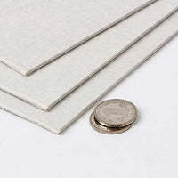 Yazi - Juego de 3 tablas de lienzo de color blanco con gancho pequeño, rectangular, lacado, para niños y adultos - Arteztik
