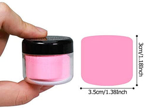 Seisso 12 colores brillan en la oscuridad polvo pigmento, 20 gramos/0.7 oz polvo luminoso seguro para la piel polvo nocturno tinte de pigmento de color no tóxico para resina epoxi, slime, bricolaje, manualidades, arte de uñas, pintura acrílica - Arteztik