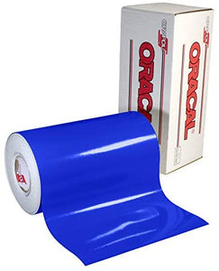 Oracal 751 - Rollo de vinilo para manualidades (12.0 x 6.0 in), color azul brillante - Arteztik