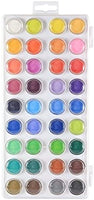 Conjunto de acuarelas artísticas, de 36 colores; incluye una variedad de 12 pinceles de calidad; todo lo que necesita para comenzar Los pinceles son excelentes para acuarelas y acrílicos - Arteztik

