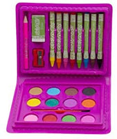 24 Pieces Art Set Mini-Pirate & Mini-Space Educational Art Set - for Drawing, Painting & More in a Compact, Portable Case | Professional Art Kit for Kids, Teens & Adults | Pack of 2 - Ages 6-12 - Arteztik
