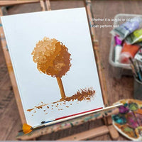 Juego de 6 lienzos en blanco con doble imprimación preestirados para pintura acrílica al óleo - Arteztik
