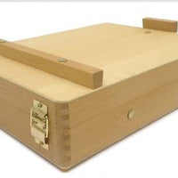 Zen Art Supply - Caballete portátil de madera para artistas de escritorio - Arteztik