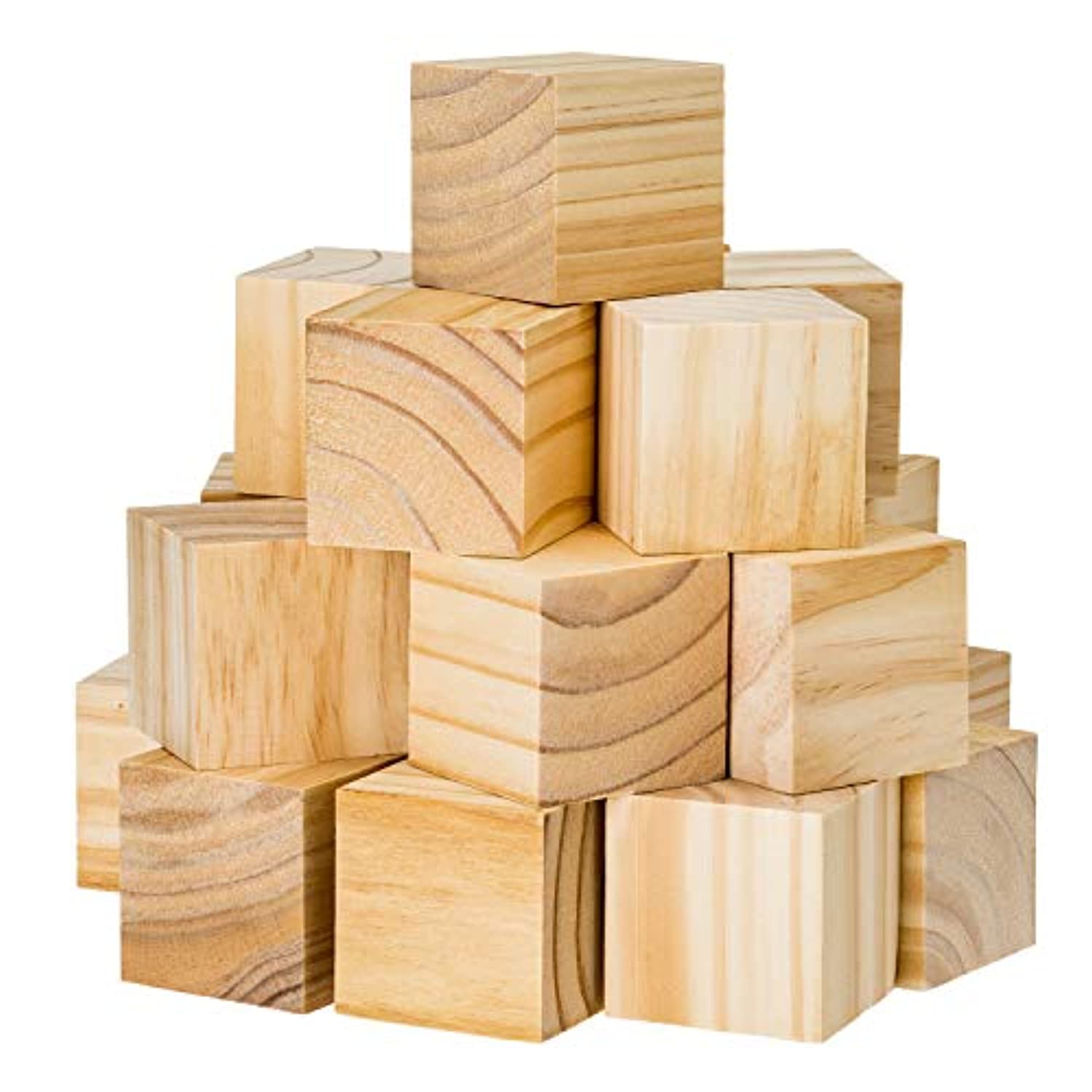 Maderas Para Manualidades 500 Cubos De Madera Pequeños - Perfectos Para Manualidades Y Decoración Bloques Madera
