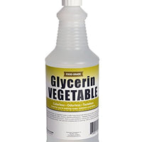 Glicerina vegetal – 1 cuarto (32 oz) – Todo natural, Kosher, grado USP – Glicerina líquida de grado alimenticio - Arteztik