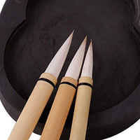 Artecho - Brochas chinas para caligrafía para regalo, caligrafía Sumi, cepillos chinos 3 tamaños para principiantes - Arteztik
