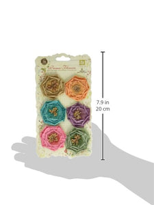 Prima Marketing 655350546502 Petticoat Coronel Damsel Scrapbooking de adornos - Arteztik