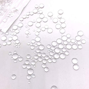 KSCRAFT - Gotas de agua transparentes decorativas para manualidades de papel, tarjetas, decoración, álbumes de recortes - Arteztik
