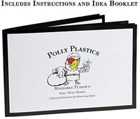 Polly Plastics - Pellets de plástico moldeables para Cosplayers y Hobbyists en tarro EZ Grip con folleto de ideas (16 oz) - Arteztik
