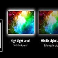 Caja de luz LED portátil ultra delgada rastreador USB cable de alimentación regulable brillo artcraft rastreo de luz de la caja de luz de arte suministros de arte y manualidades, Negro, A3 - Arteztik
