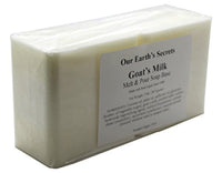 Our Earth's Secrets jabón base con leche de cabra para derretir y verter, 2 lb - Arteztik
