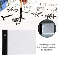 Caja de luces LED con cable de alimentación USB ultrafino A6 LED para rastrear y dibujar arte dibujo, pintura de dibujo y almohadilla de copia - Arteztik
