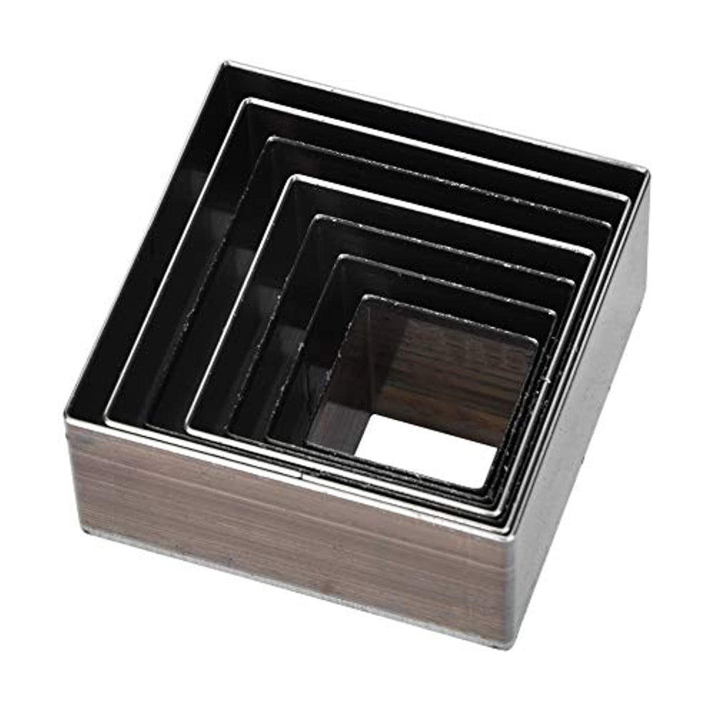7 moldes de piel para perforación de 0.787-1.969 in, un agujero, huecos, cuadrados, herramienta de bricolaje para hacer bolsas, cinturones, billeteras. - Arteztik