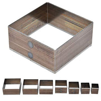 7 moldes de piel para perforación de 0.787-1.969 in, un agujero, huecos, cuadrados, herramienta de bricolaje para hacer bolsas, cinturones, billeteras. - Arteztik
