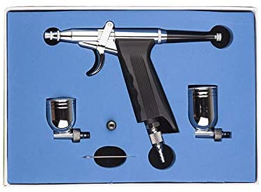 Pistola de pintura en aerosol, kit de compresor de aerógrafo, pistola de  pulverización de aerógrafo de 0.012 in, modelo de aerógrafo para tarta