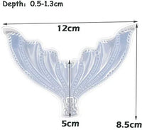 Molde de silicona de resina epoxi para cola de pez - Arteztik
