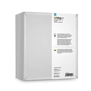 KingArt 828-14 - Paneles de lona para estudio (11.0 x 14.0 in, 14 unidades) - Arteztik