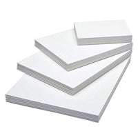 KINGART 830-28 Multi Pack | 28-Pack (7 cada uno-5x7, 8x10, 9x12, 11x14) Paneles de lona, color blanco 28 piezas - Arteztik