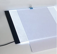 A4 tablero de copia LED caja de luz, art Craft de calco mesa de luz para tatuajes, Sketch, Arquitectura, caligrafía, manualidades - Arteztik
