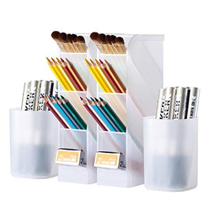 Pen Pencil Holder Storage Container Oficina Escritorio Papelería