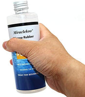 Miraclekoo Kit de silicona para hacer moldes de silicona líquida, goma transparente, silicona para moldes de resina, moldes de silicona para hacer manualmente (28 oz) - Arteztik
